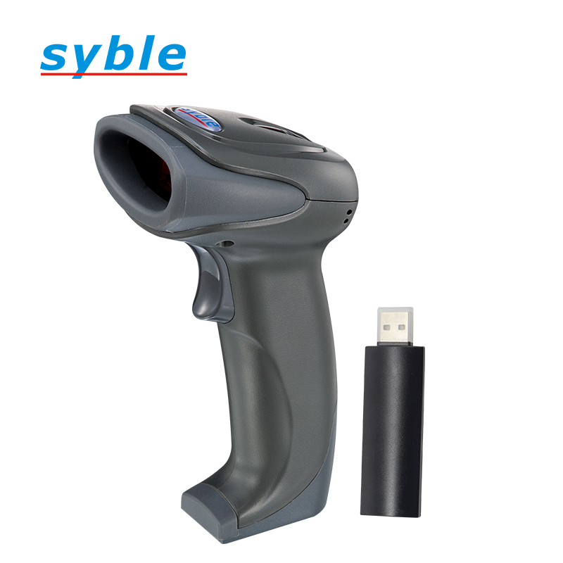 USB Empfänger 300M Wireless Laser Barcode Scanner Lesegerät Handscanner 