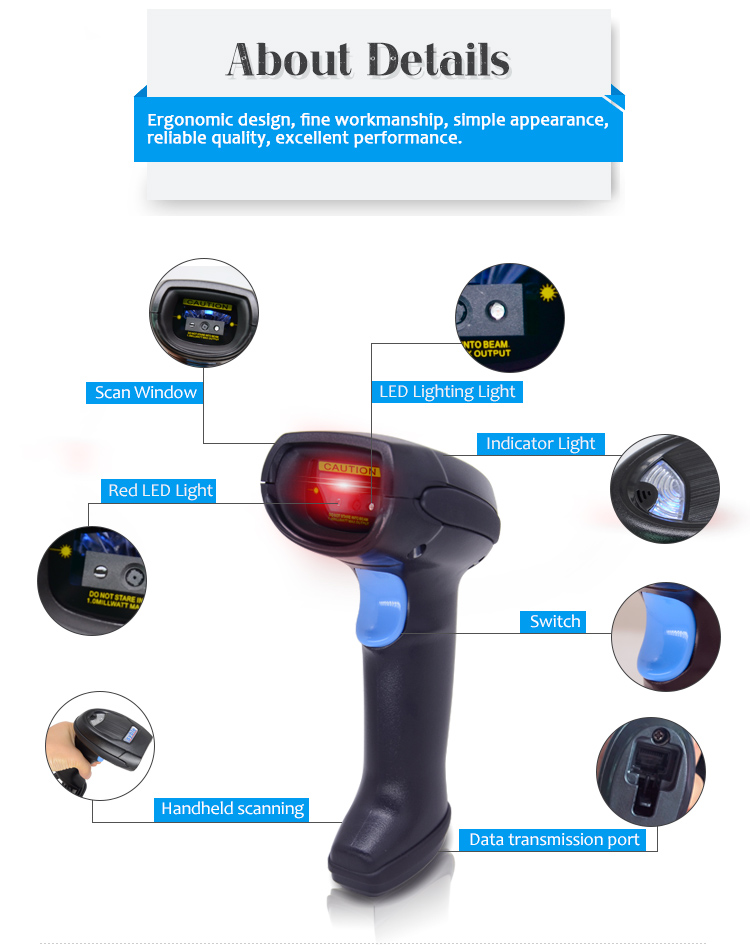 wired barcode scanner