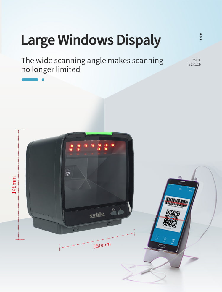 Wired 2D Barcode Scanner