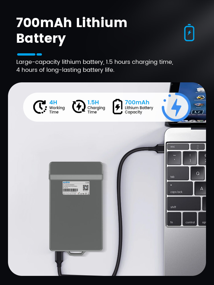 2d wireless card barcode scanner 
