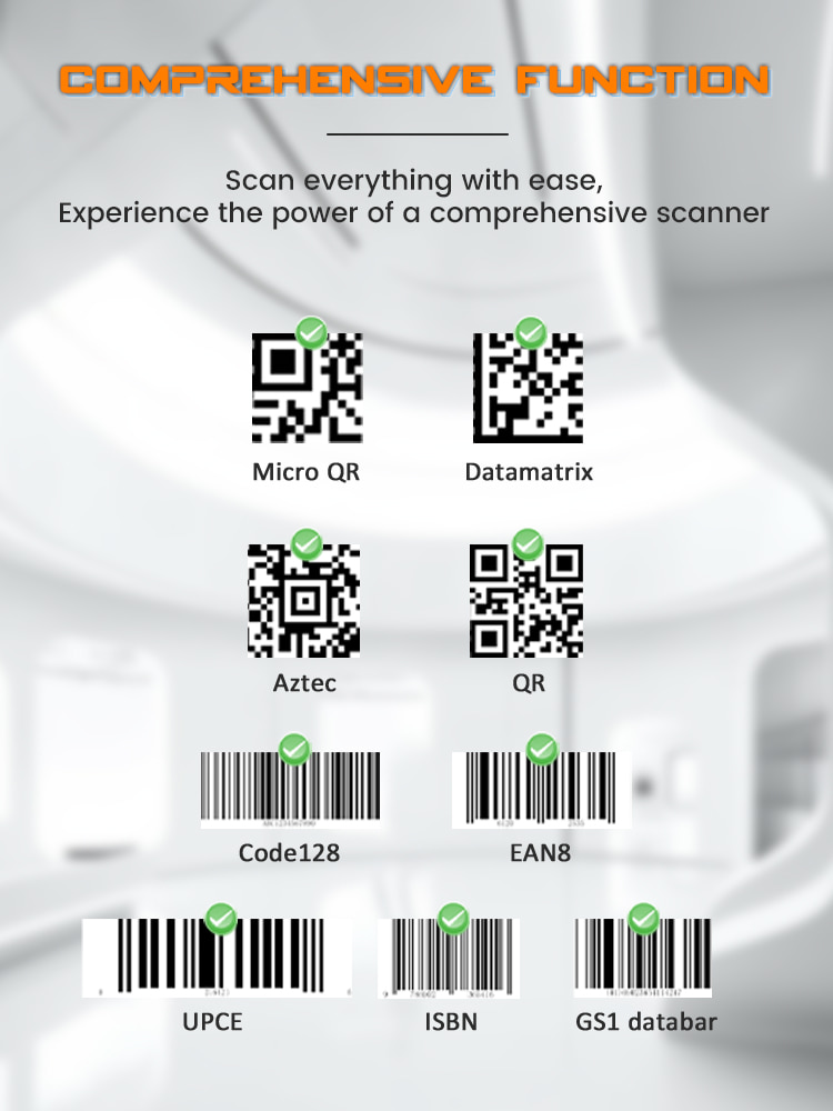 Clip-on Barcode Scanner Clip-on Barcode Scanner