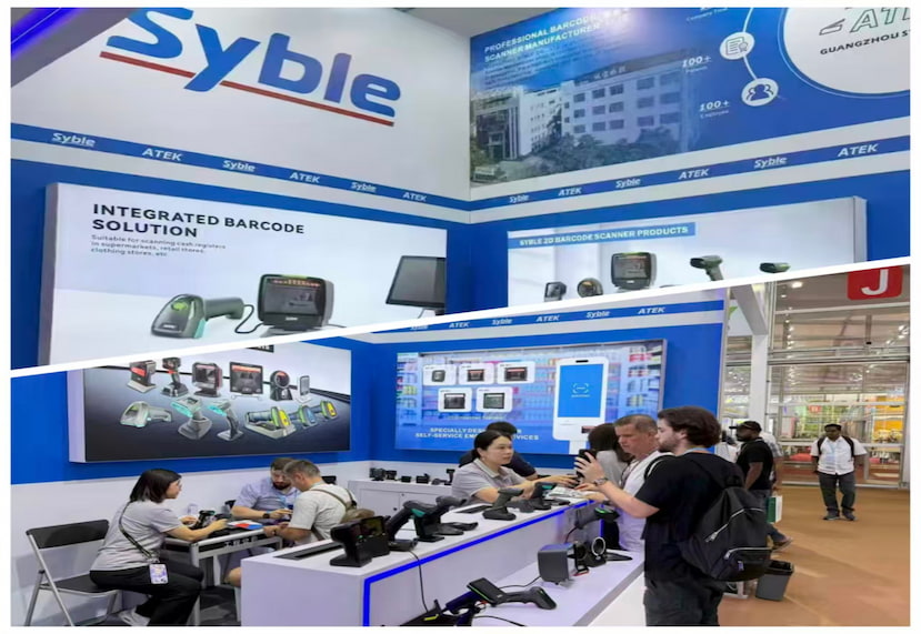 Review of Syble Barcode Scanners at the 138th Canton Fair