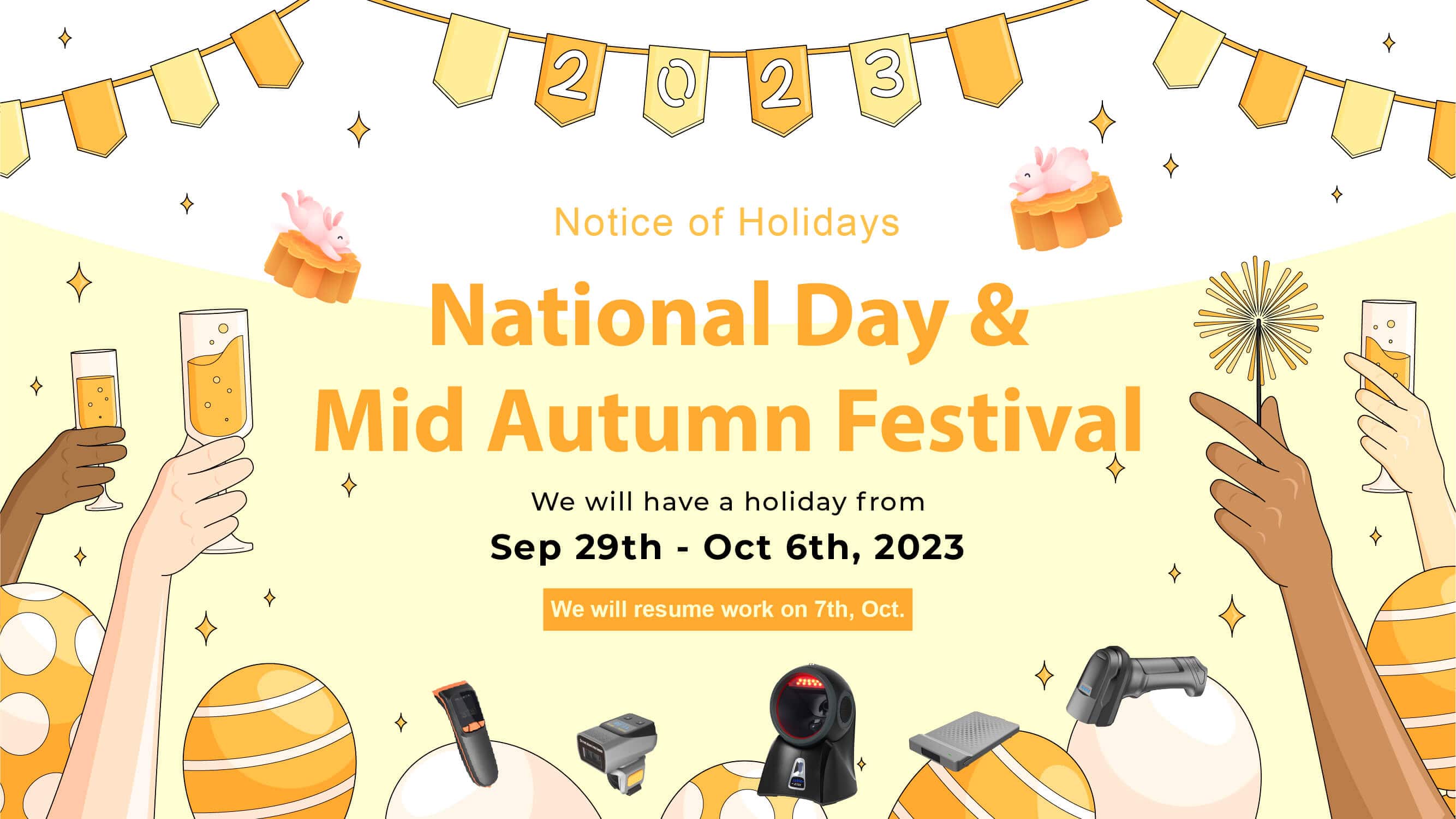 The Mid-Autumn Festival and National Day Holiday Notice